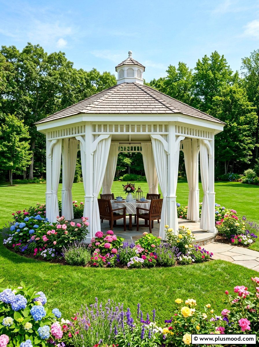 Backyard Gazebo - 25 summer backyard cooling ideas