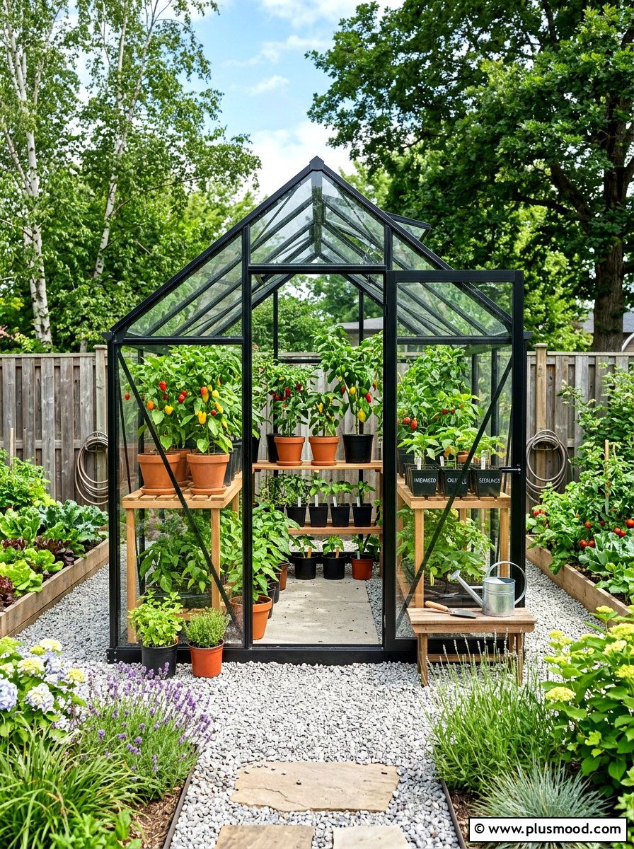 Backyard Greenhouse Garden Setup - 25 summer kitchen garden ideas