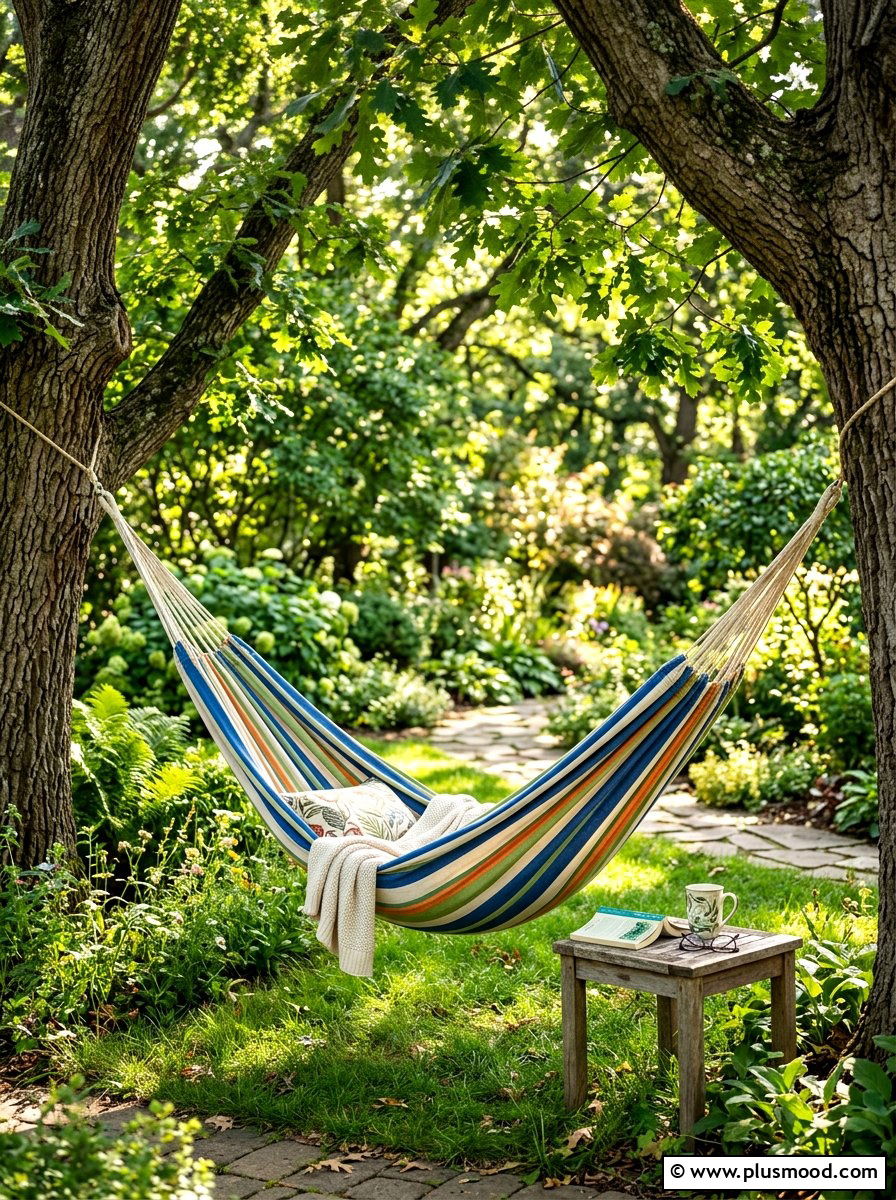 Backyard Hammock - 25 popular summer backyard ideas