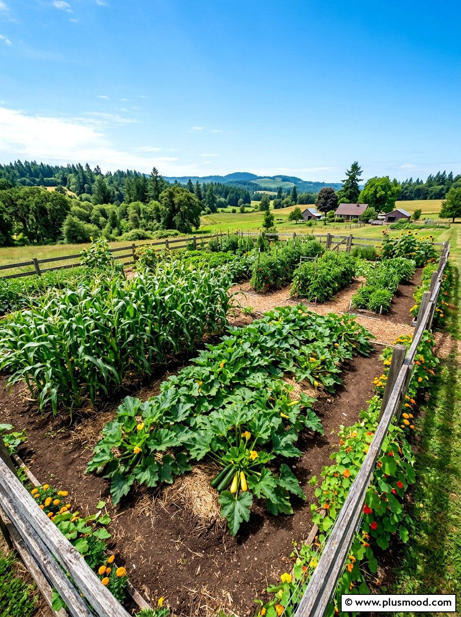 Backyard Homestead Vegetable Garden - 25 summer vegetable garden ideas