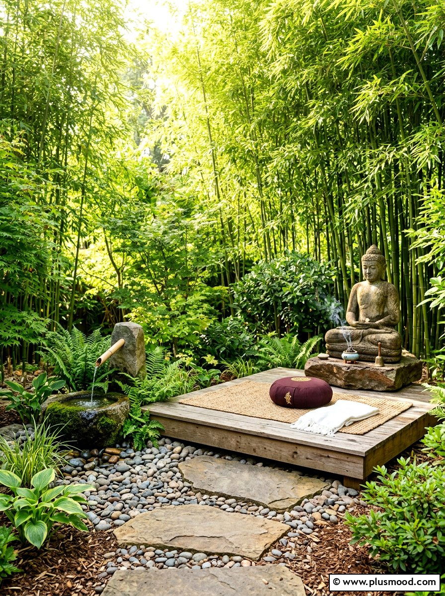 Backyard Meditation Space - 25 summer luxury backyard oasis ideas