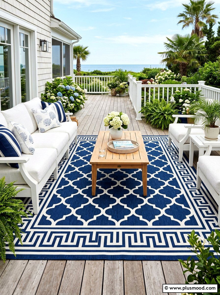 Backyard Outdoor Rug - 25 cheap summer backyard ideas