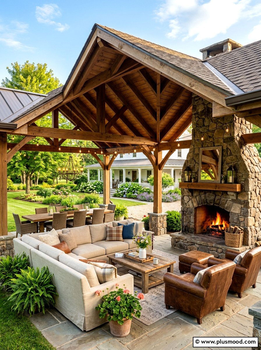 Backyard Pavilion - 25 summer backyard shade ideas