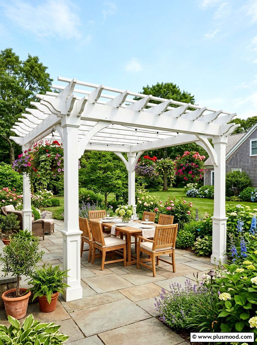 Backyard Pergola Structure - 25 small backyard ideas with patio