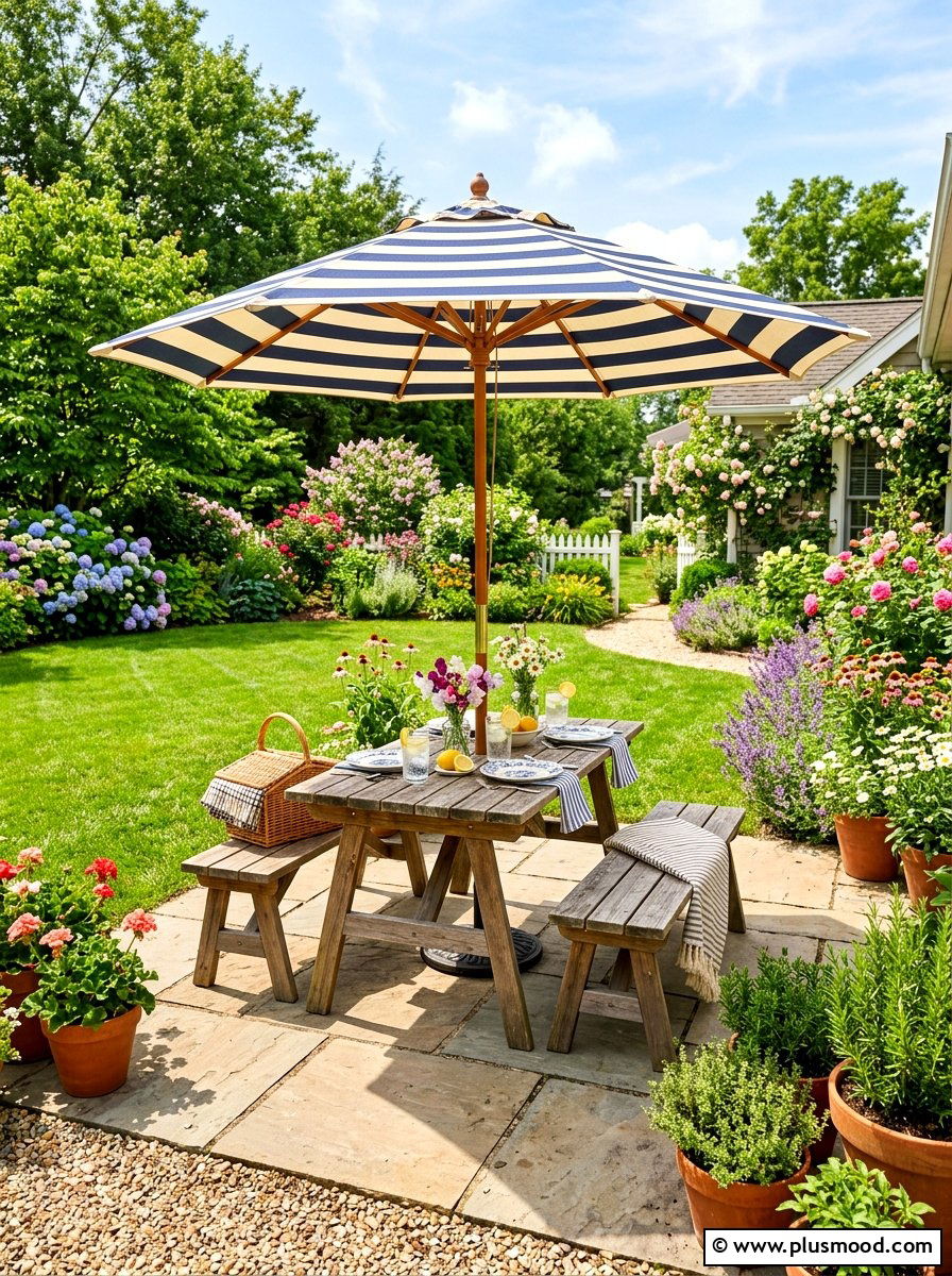 Backyard Picnic Area - 25 summer backyard play area ideas