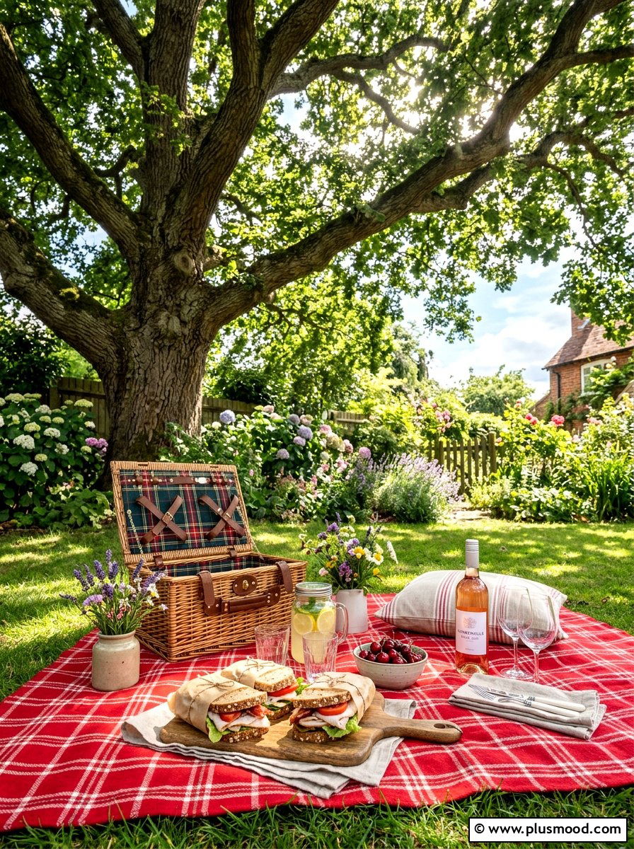 Backyard Picnic Setup - 25 summer backyard family fun ideas