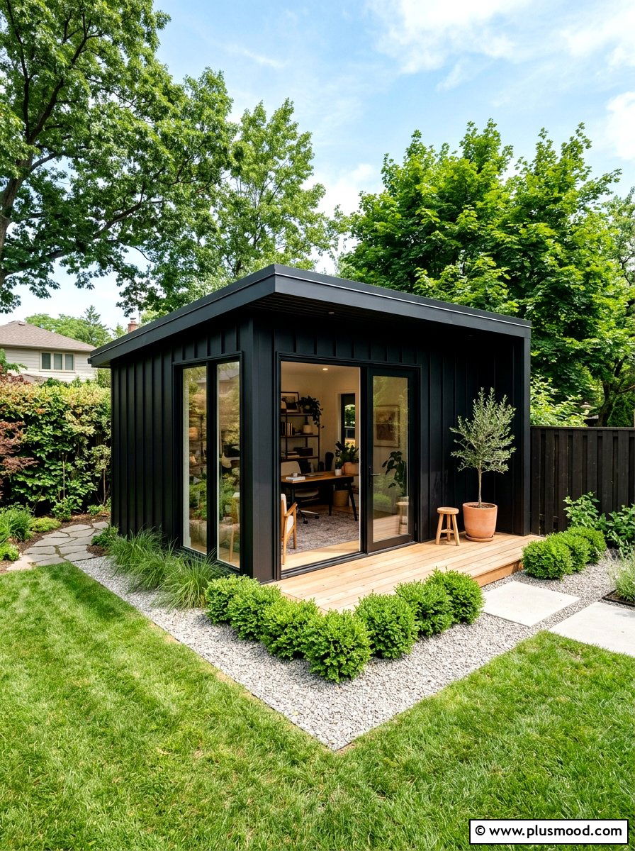 Backyard Studio - 25 summer backyard ideas for large yards