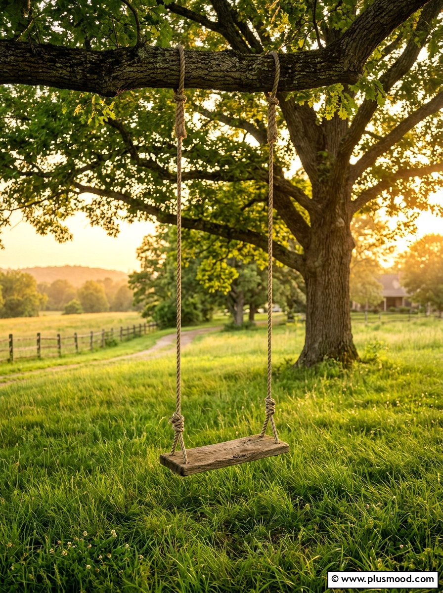 Backyard Tree Swing - 25 summer backyard refresh ideas