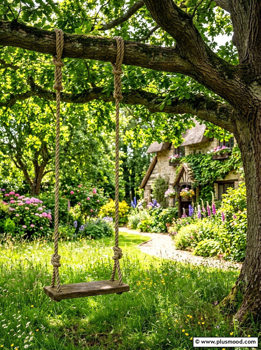 Backyard Tree Swing