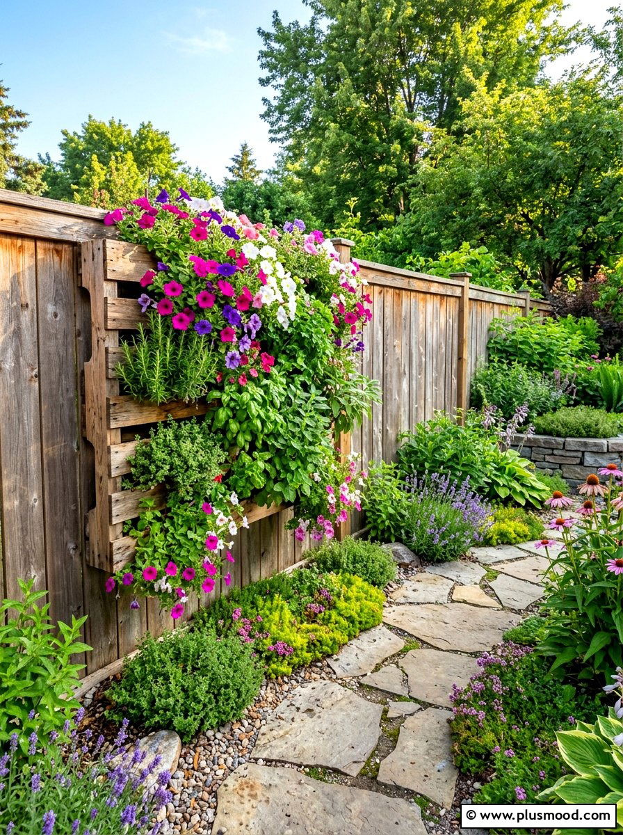 Backyard Vertical Garden
