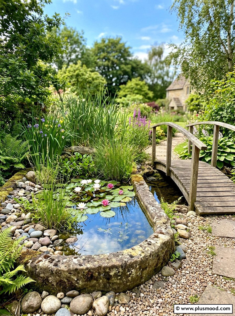 Backyard Wildlife Pond - 25 summer garden ideas on a budget