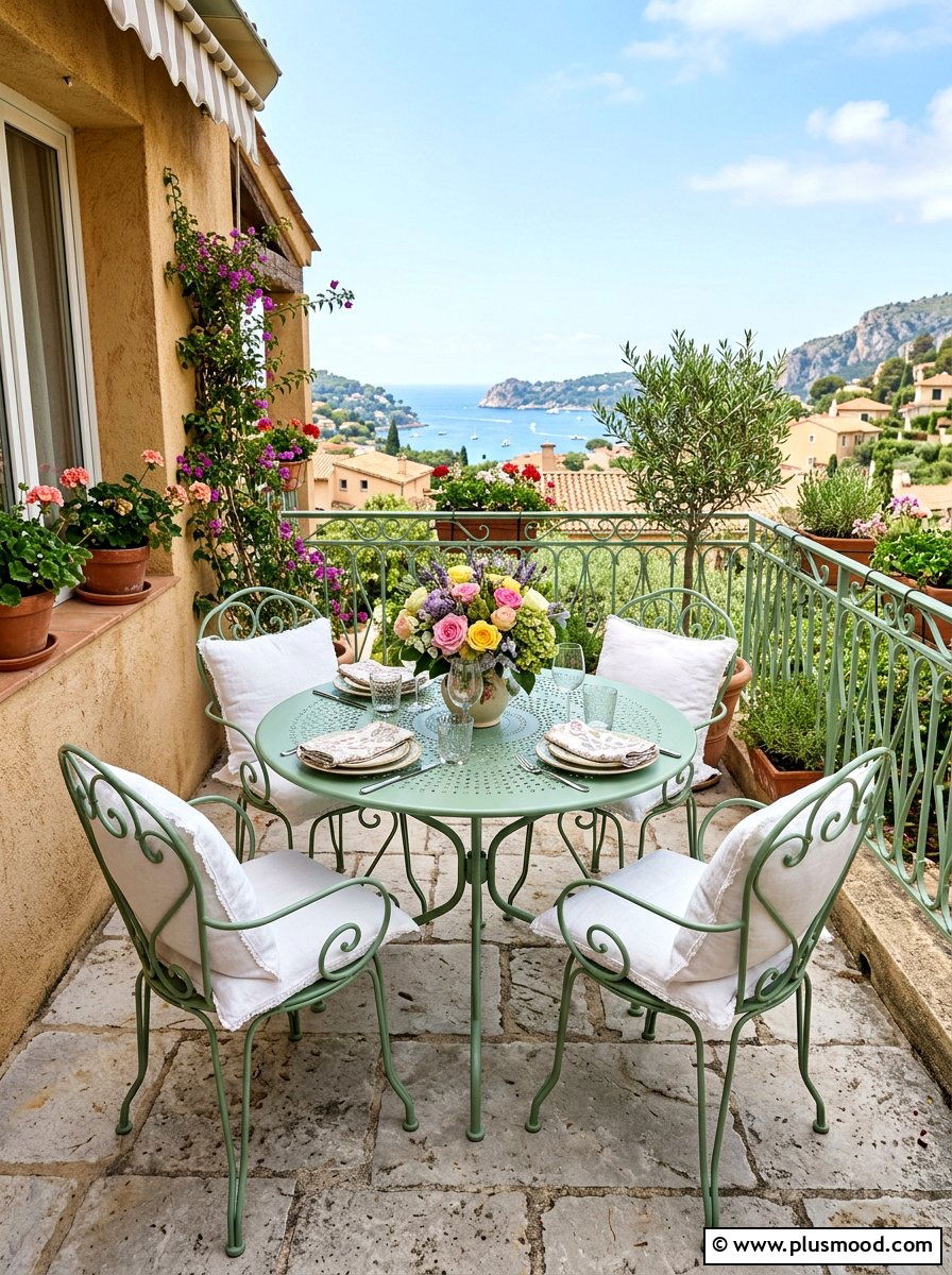 Balcony Metal Furniture - 25 summer balcony makeover ideas