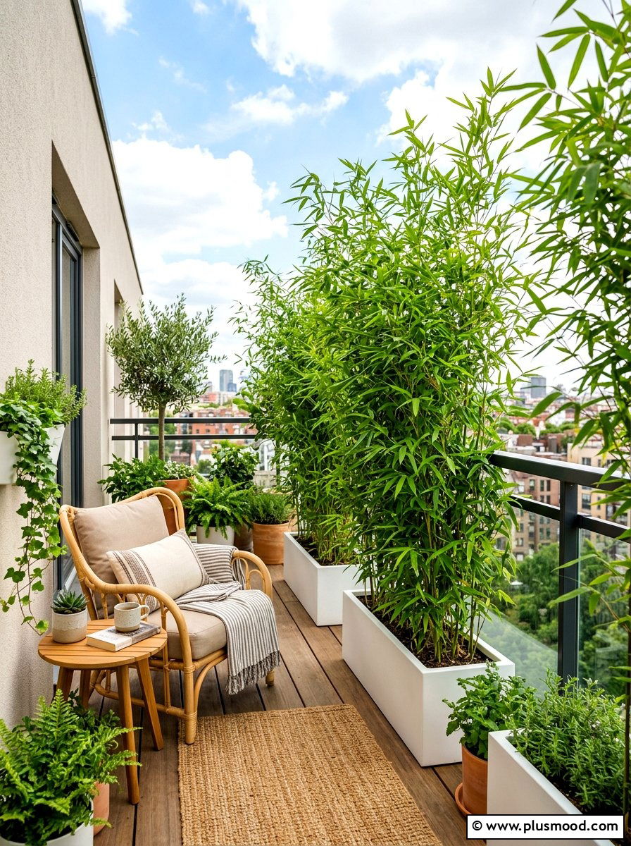 Balcony Privacy Plants - 25 summer condo balcony ideas