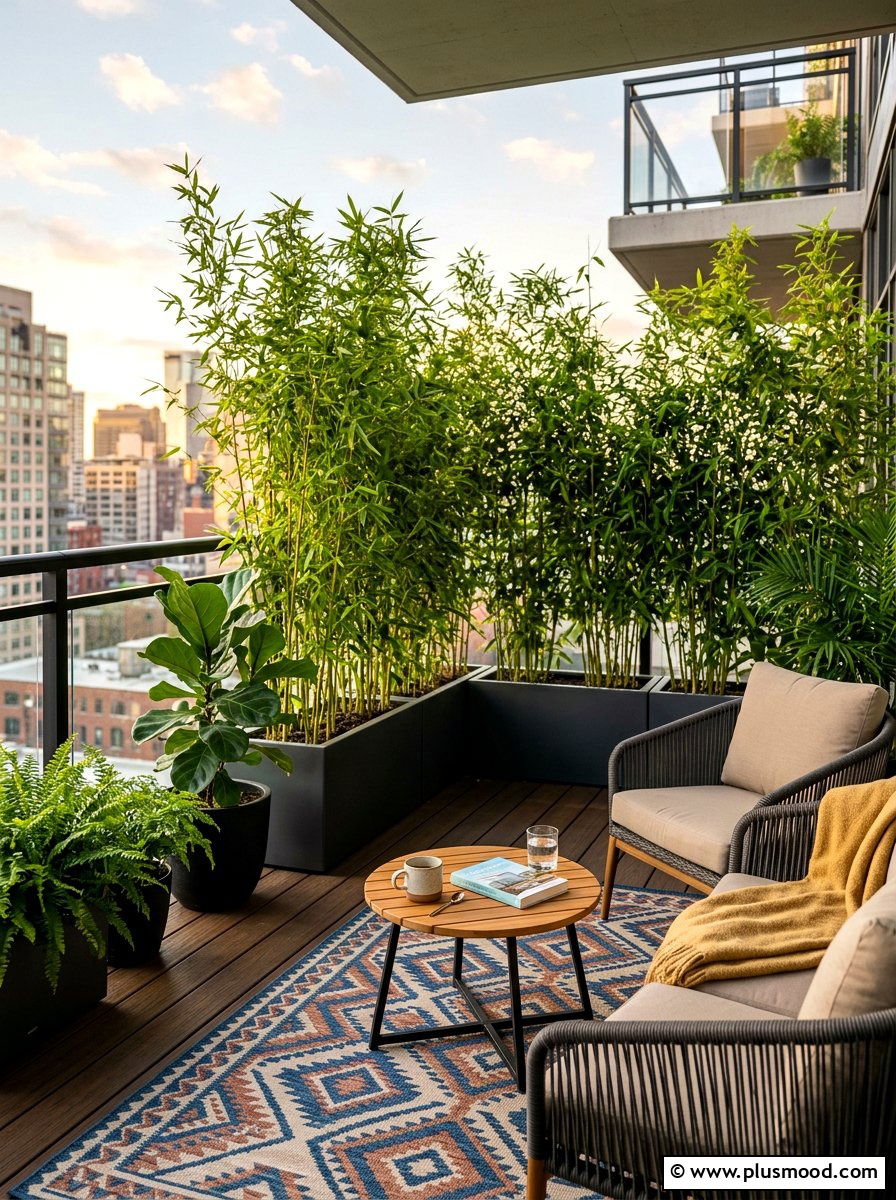 Balcony Privacy Screen With Plants - 25 summer balcony garden ideas