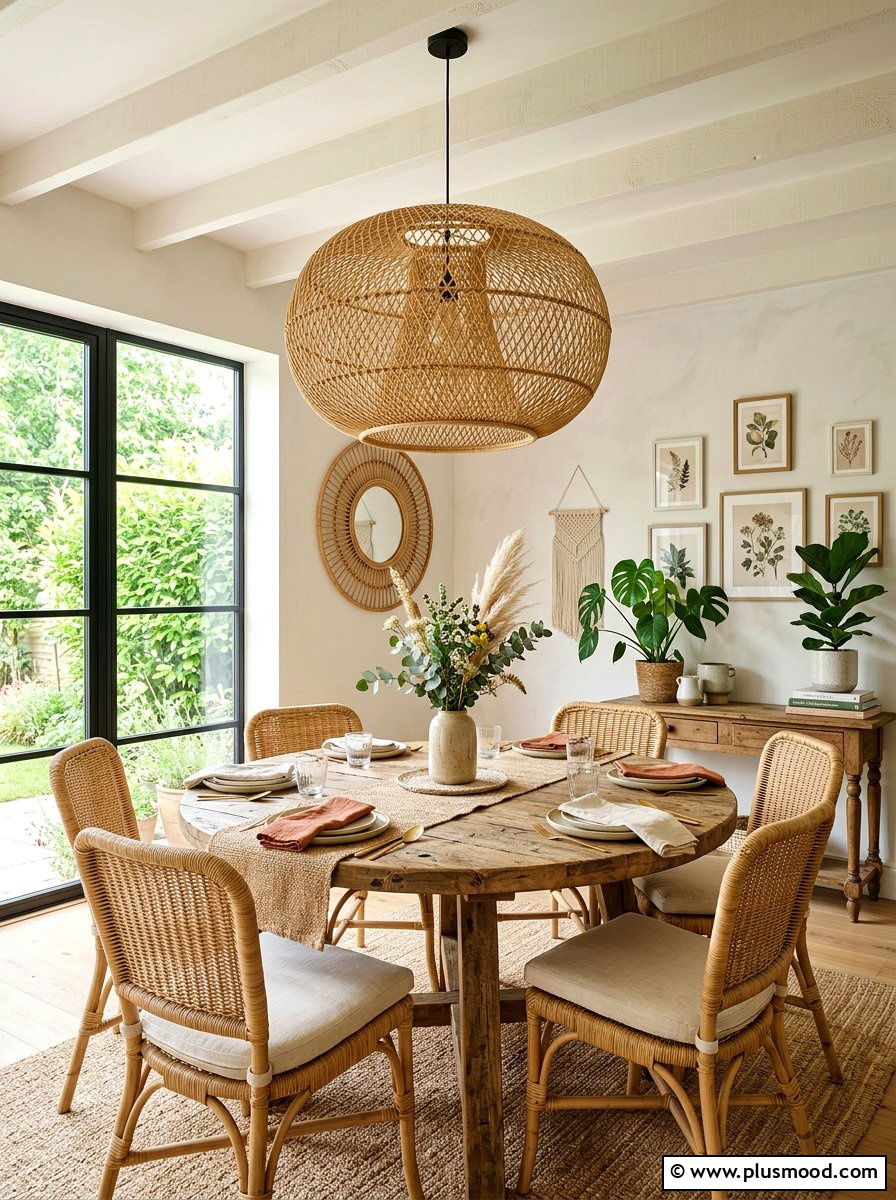 Bamboo Light Fixture