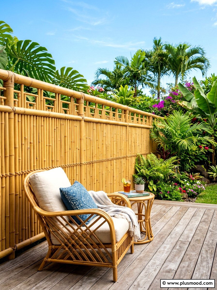 Bamboo Privacy Fence