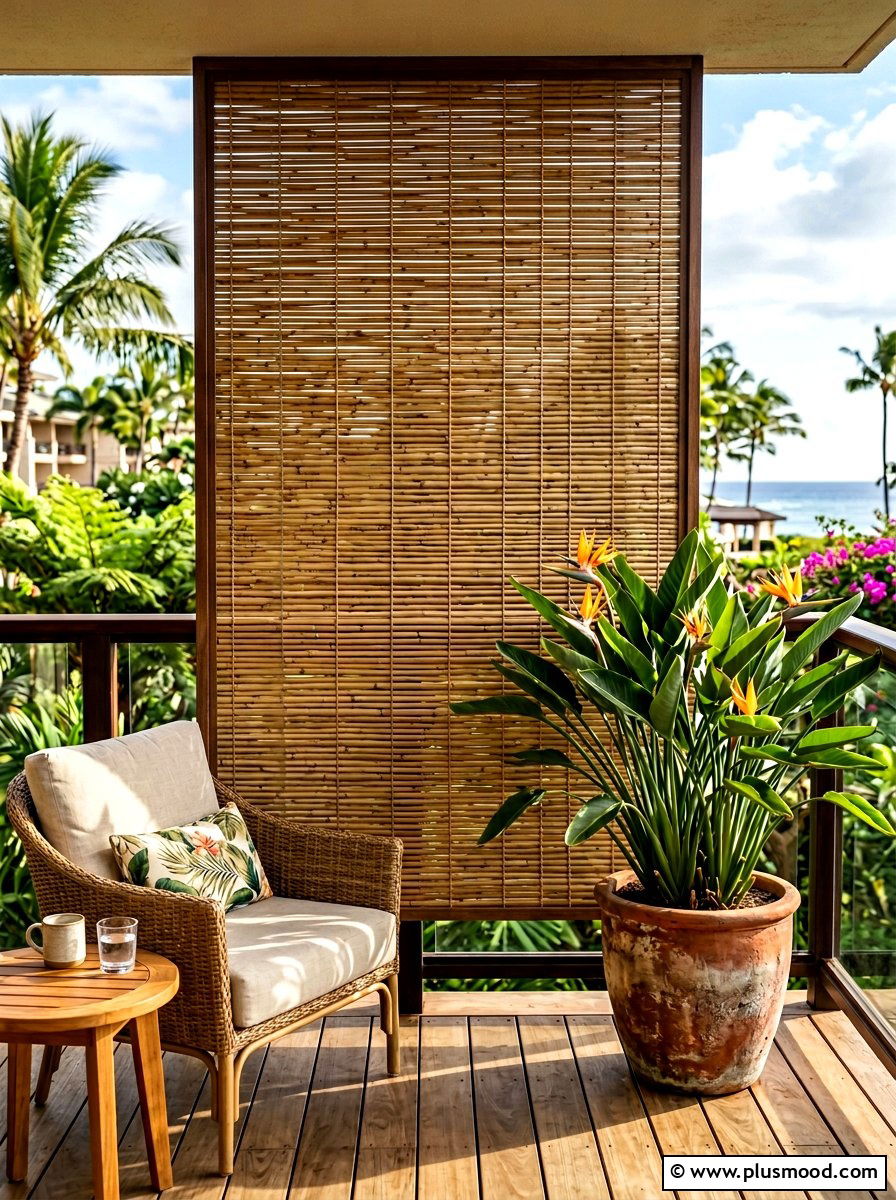 Bamboo Privacy Screen