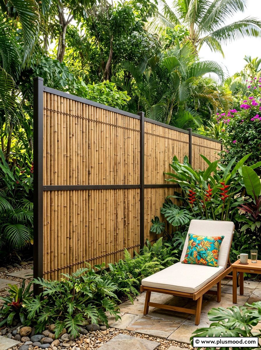 Bamboo Privacy Screen