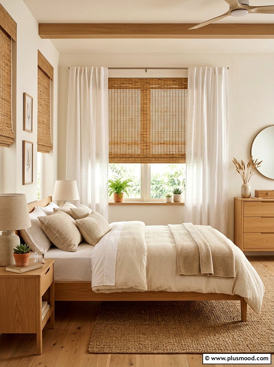 Bamboo Window Shades - 25 best summer home decor ideas