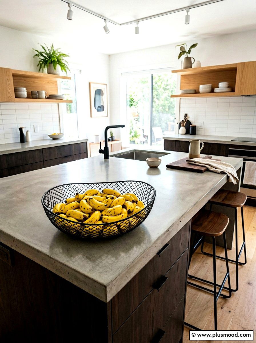 Banana yellow painted rocks - 25 painted rock ideas with fruit design