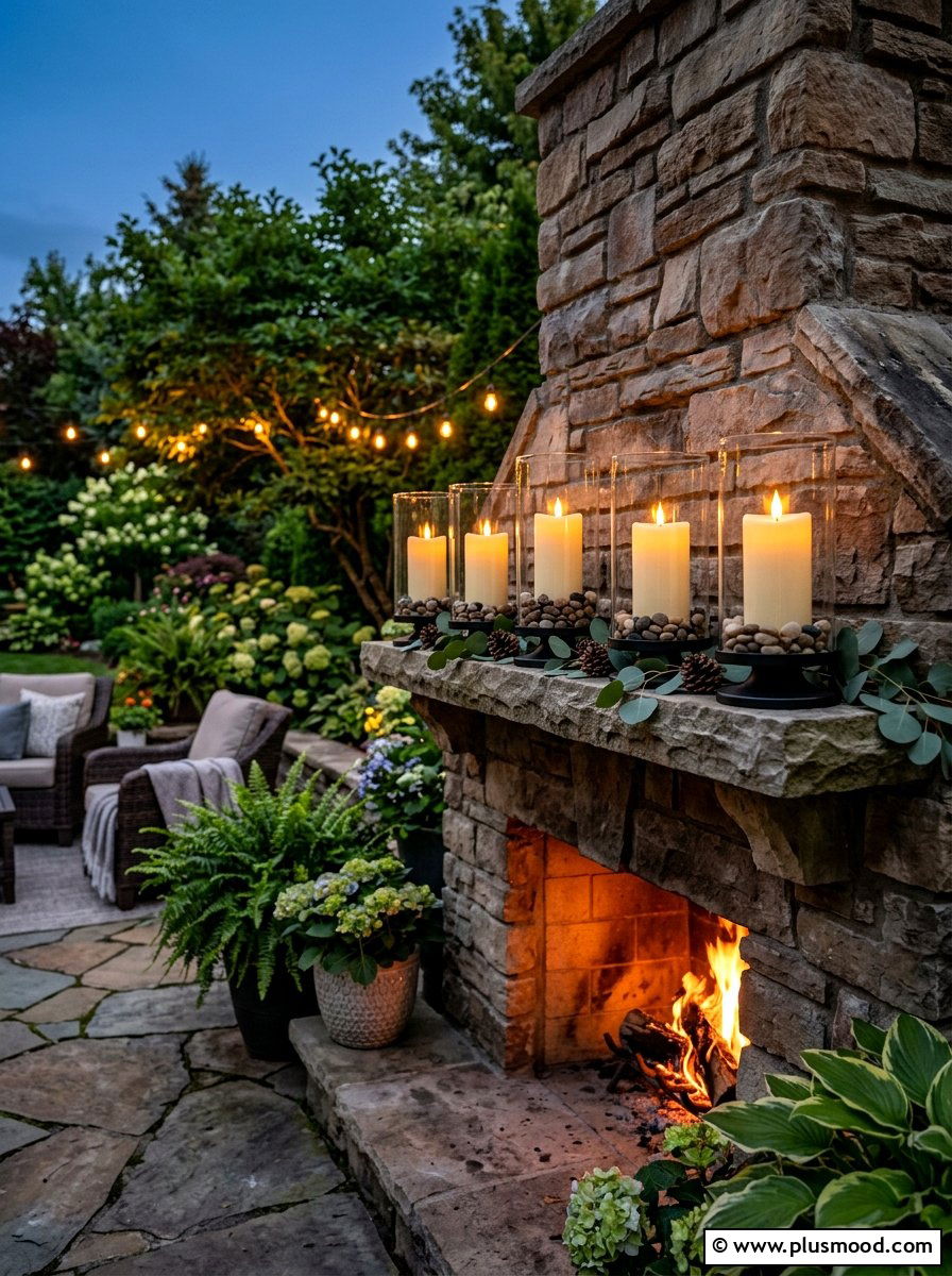 Battery candles for outdoors - 25 summer outdoor lighting ideas for parties