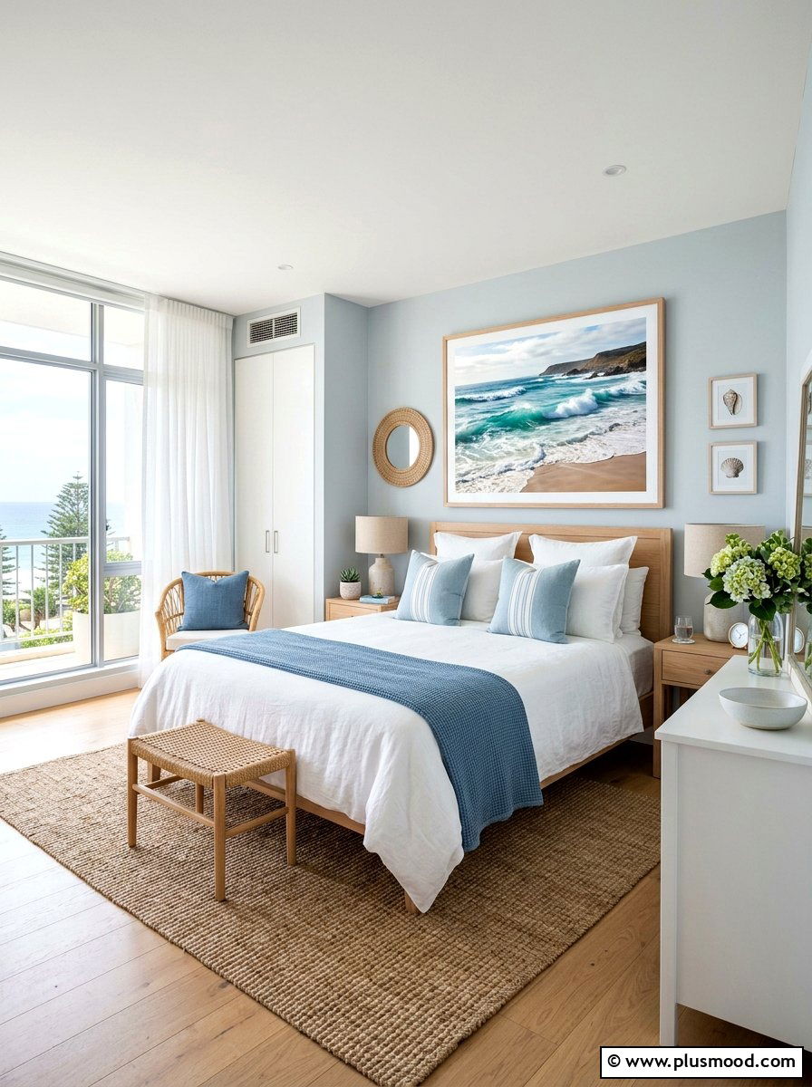 Beach Art - 25 summer decor ideas for apartments