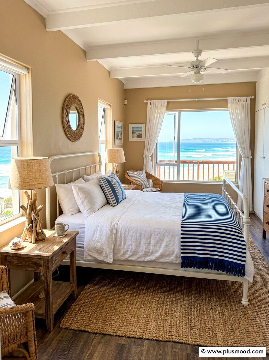 Beach House Guest Room - 25 cute summer home decor ideas