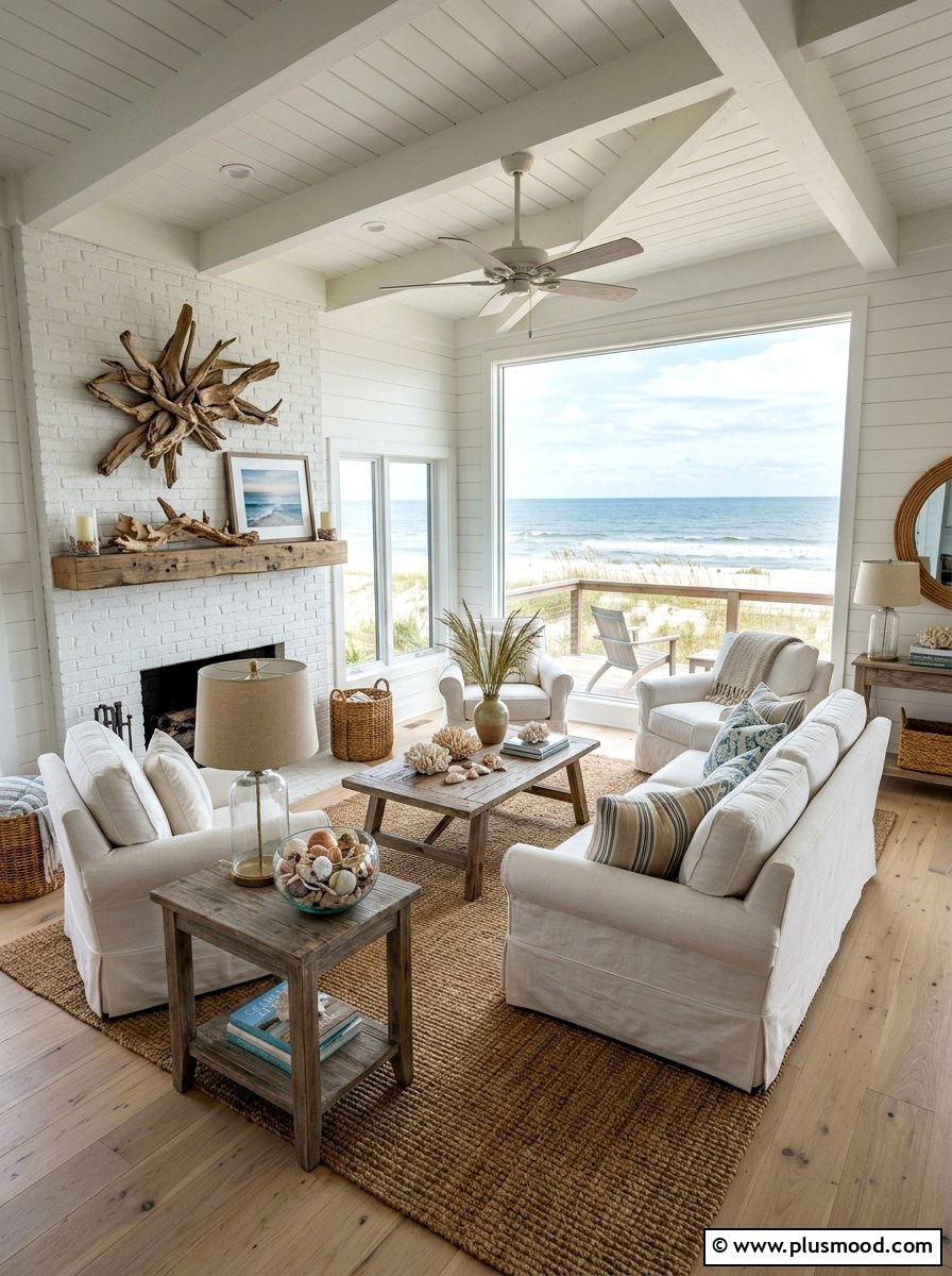 Beach House Living Room Style - 25 summer living room ideas
