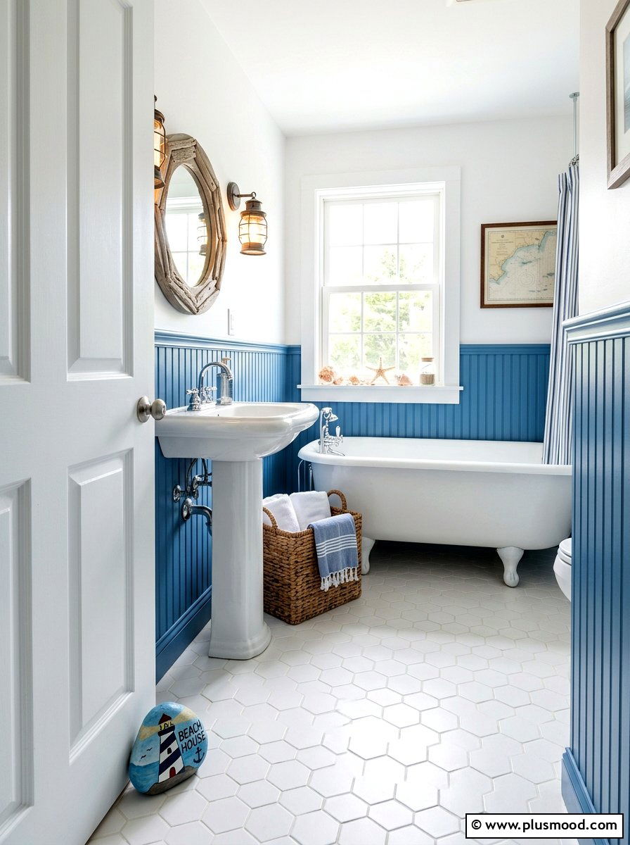 Beach House Rock - 25 painted rock ideas for door stopper decor
