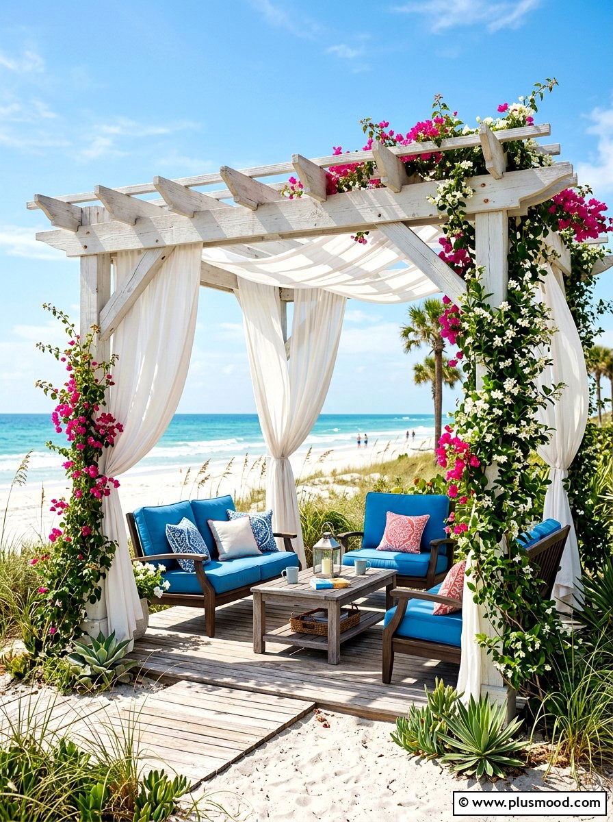 Beachy Pergola