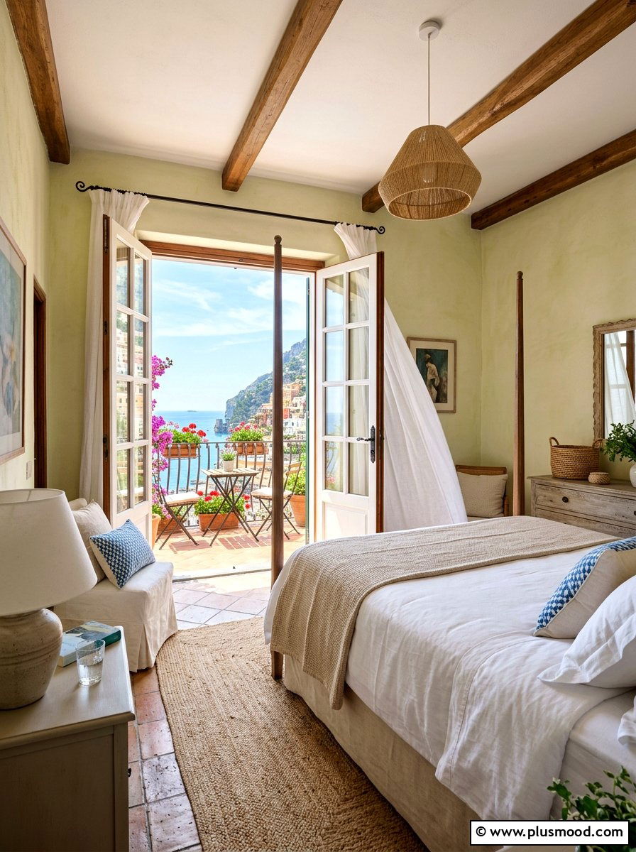 Bedroom Balcony Doors - 25 cool summer bedroom ideas