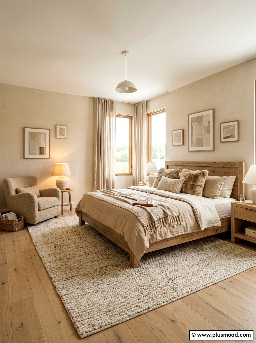 Beige Sand Color Palette - 25 summer beachy bedroom ideas