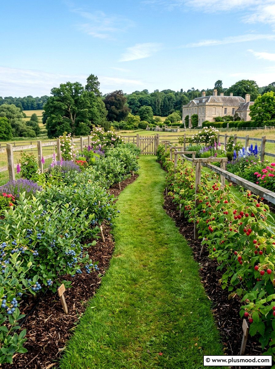 Berry Patch Garden - 25 summer edible garden ideas