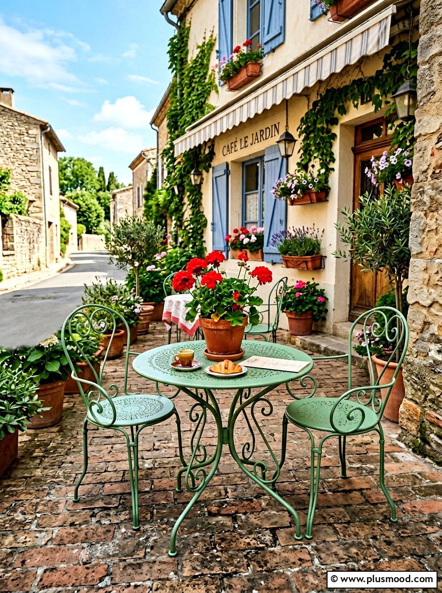 Bistro Cafe Set - 25 easy summer patio decorating ideas