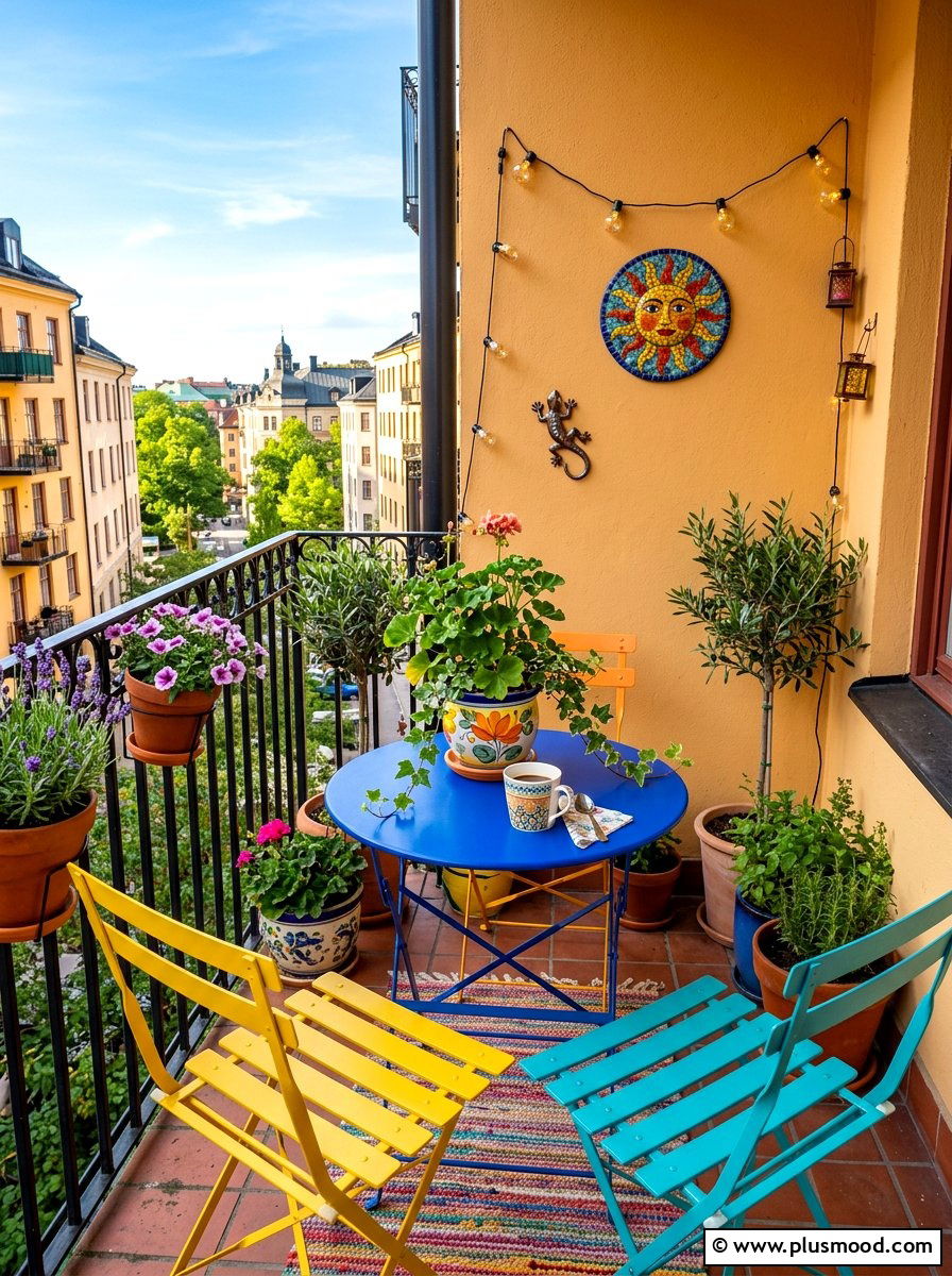 Bistro Set - 25 summer backyard ideas for renters