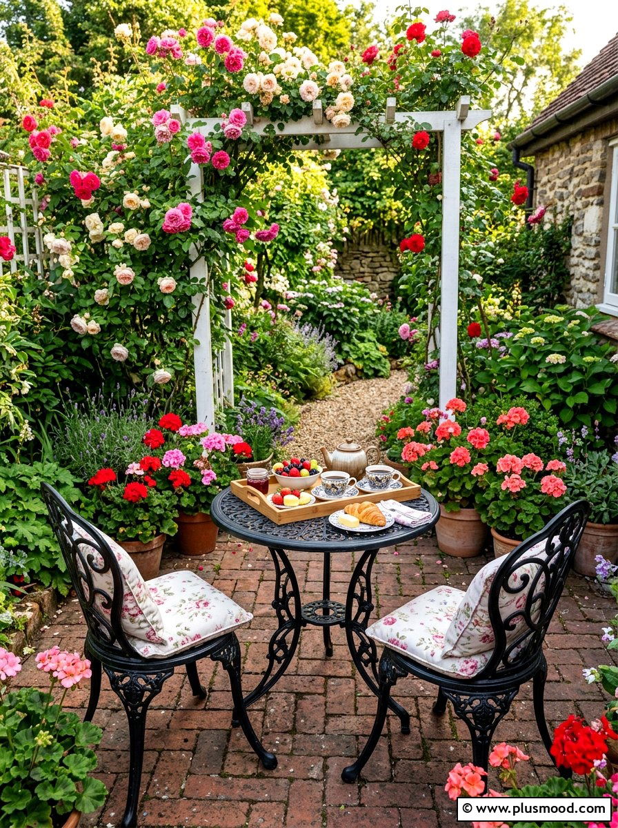 Bistro Set - 25 summer backyard ideas for small yards
