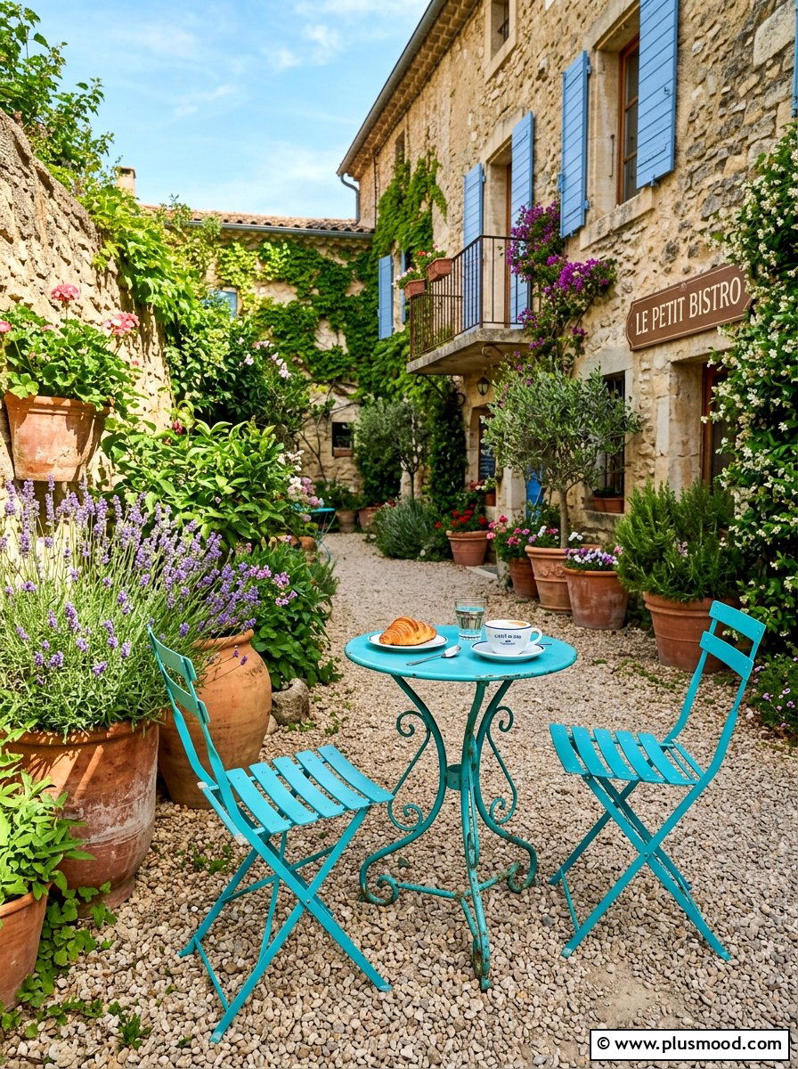 Bistro table set - 25 summer backyard seating ideas