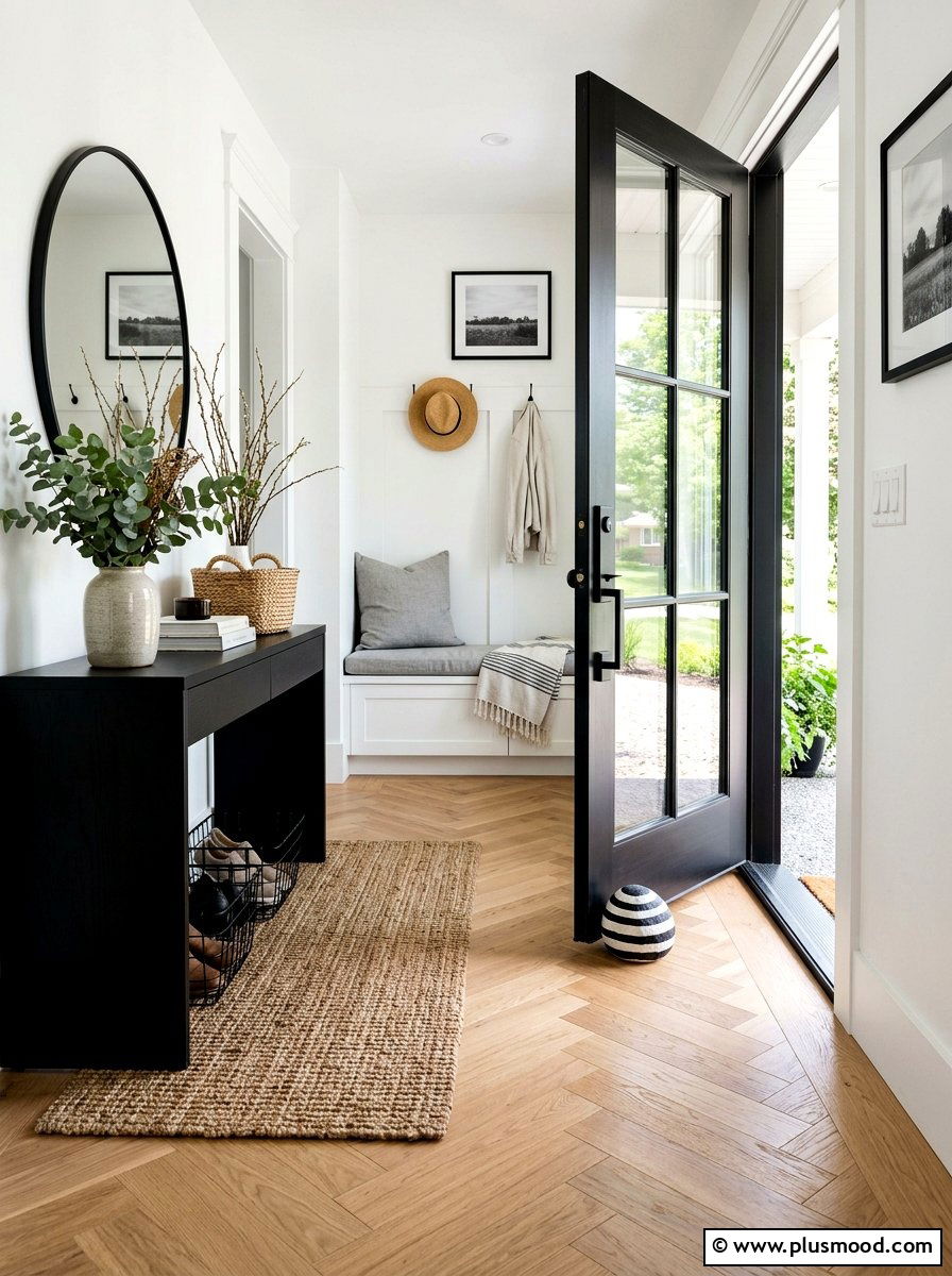Black And White Pattern Rock - 25 painted rock ideas for door stopper decor