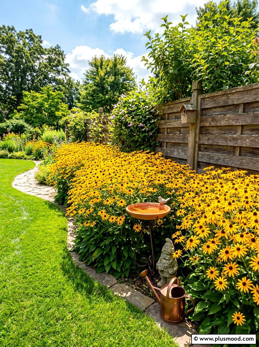 Black Eyed Susan - 25 late summer landscaping ideas
