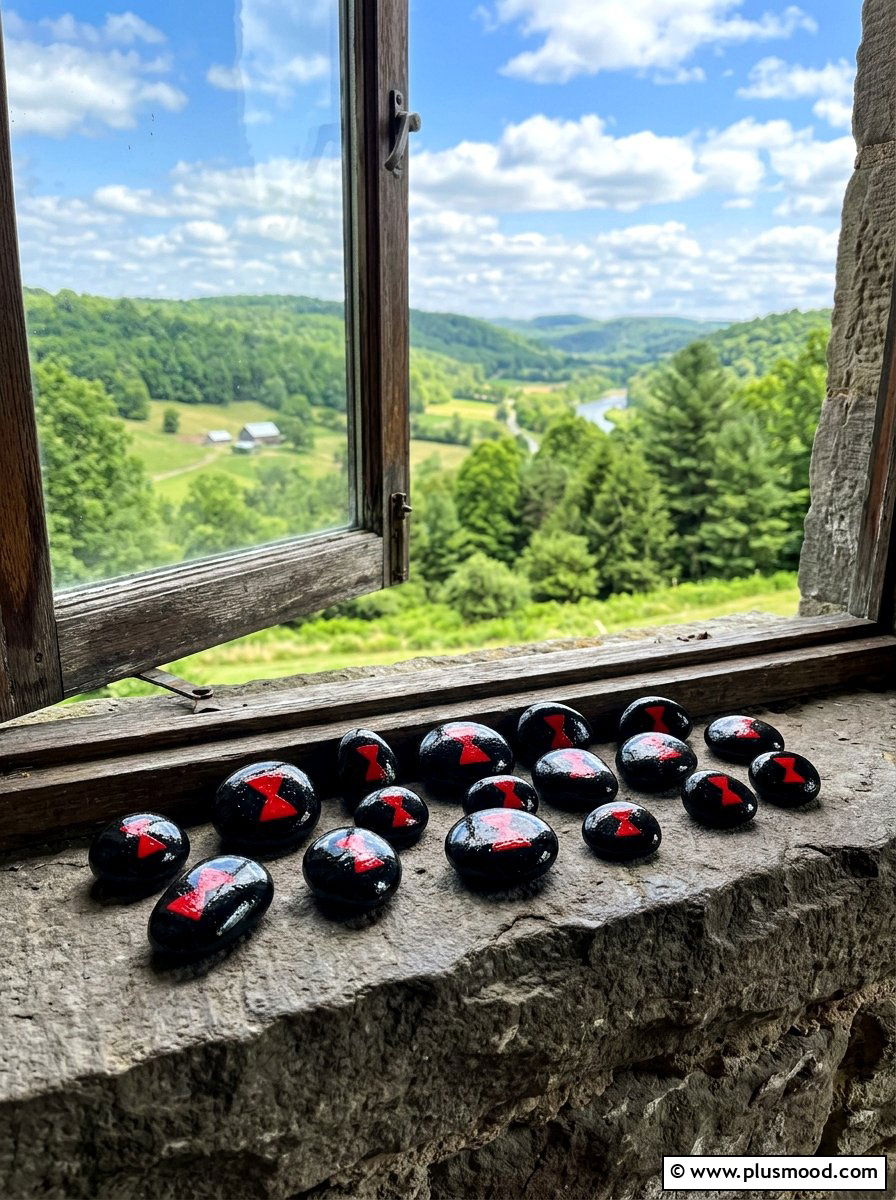 Black Widow Painted Rocks - 25 painted rock ideas for Halloween