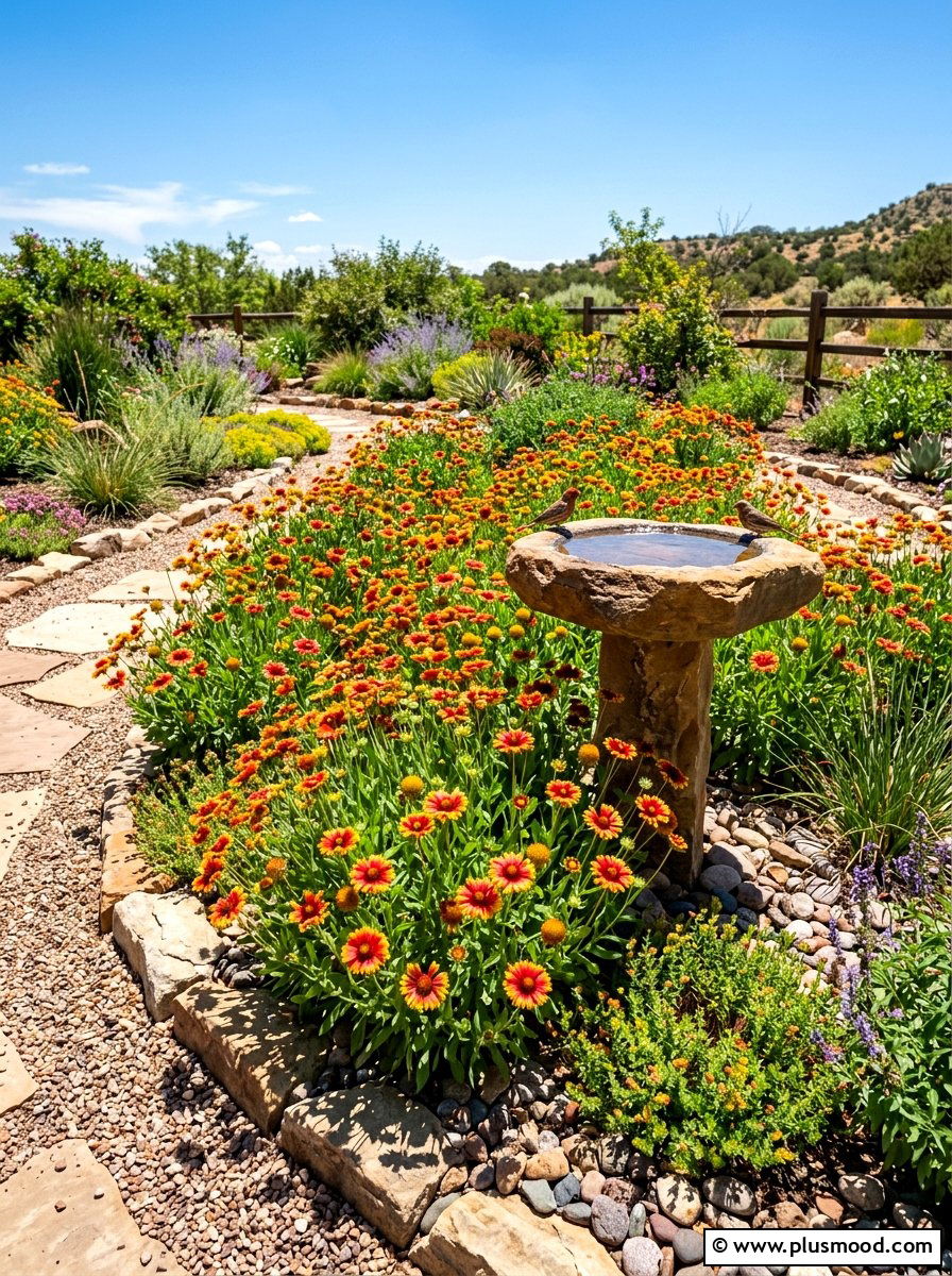 Blanket Flower Gaillardia - 25 late summer flower garden ideas