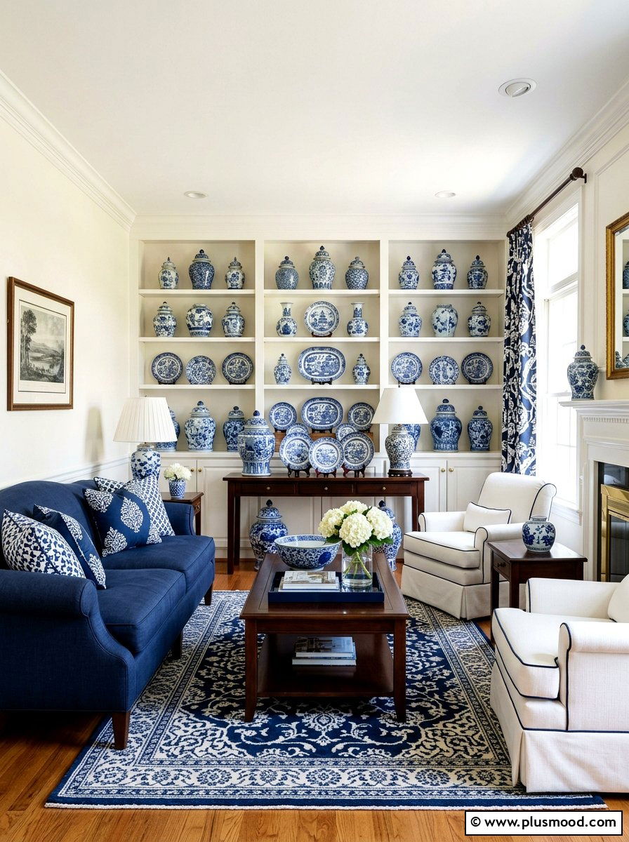 25 Summer Shelf Styling Ideas for Living Room Decor