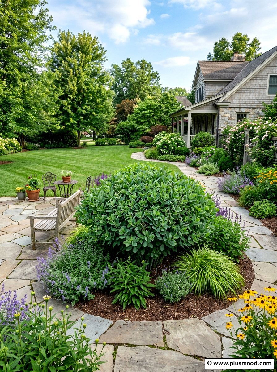 Blue False Indigo Focal Point - 25 summer native plant landscaping ideas