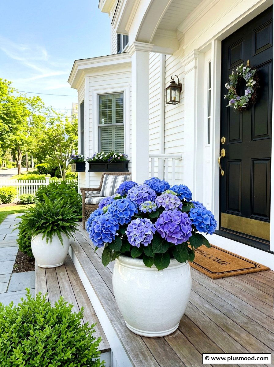 25 Summer Porch Planter Ideas for Gorgeous Entry Style