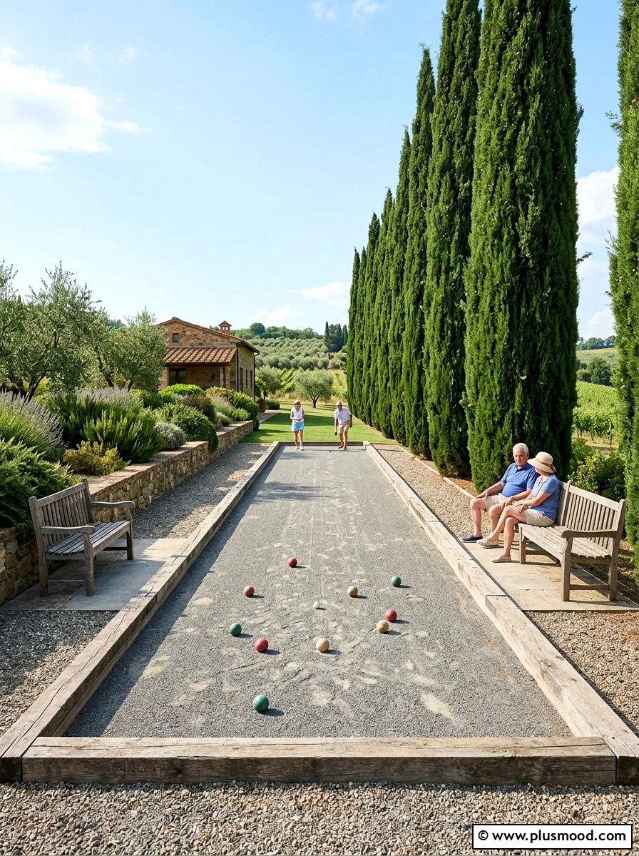 Bocce Ball Court - 25 summer backyard ideas for large yards