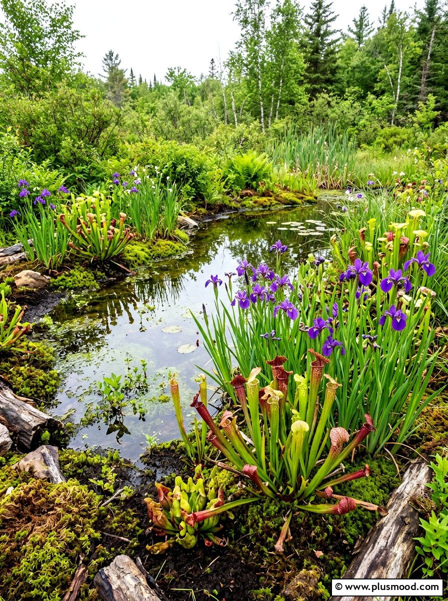 Bog Garden Pond - 25 summer pond ideas for backyard