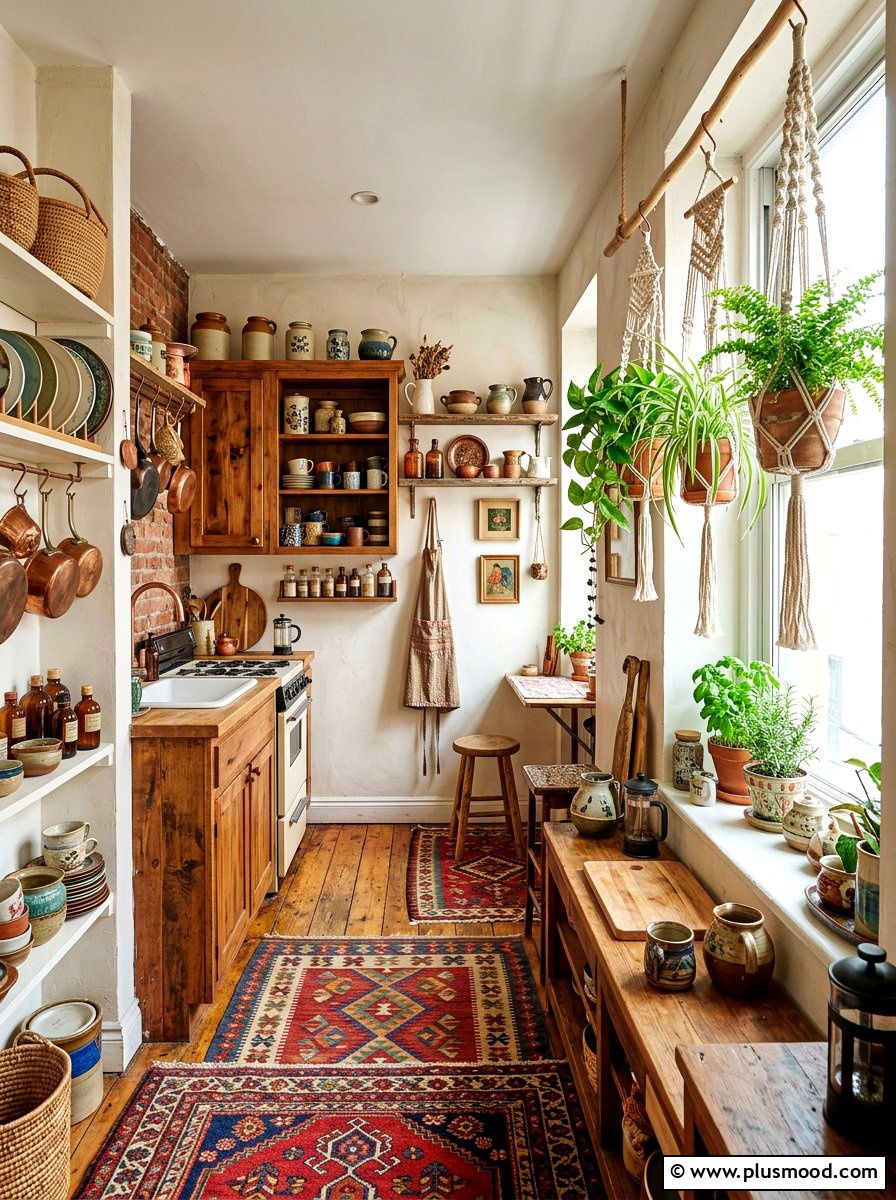 Bohemian Kitchen Decor - 25 summer small kitchen decor ideas