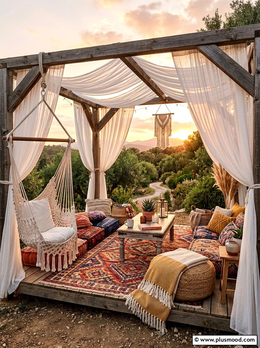 Boho Chic Cabana - 25 summer cabana ideas