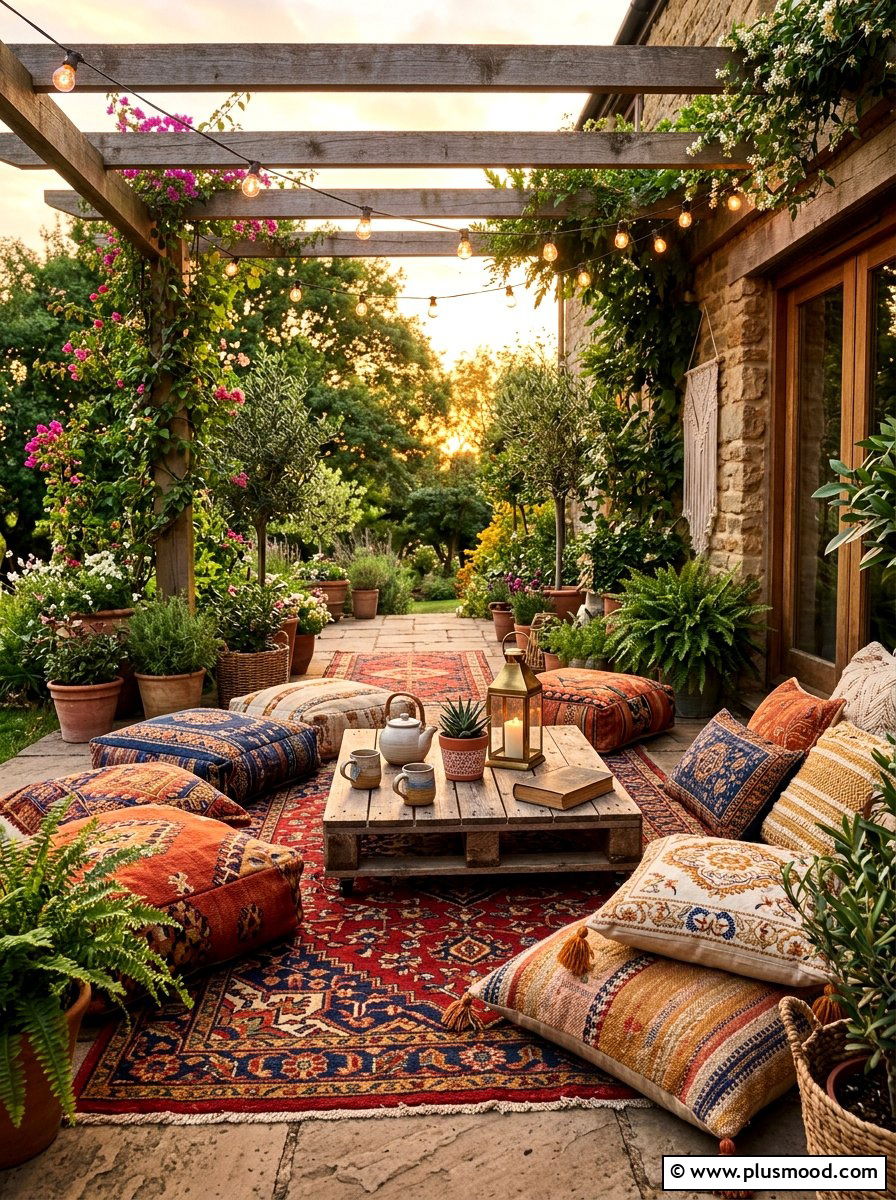 Boho Chic Patio