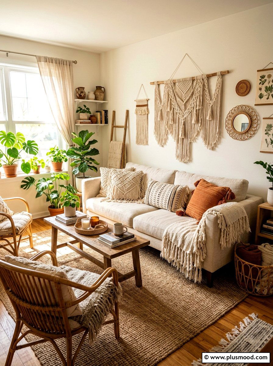 Boho Tassel Sofa Decor - 25 summer sofa styling ideas